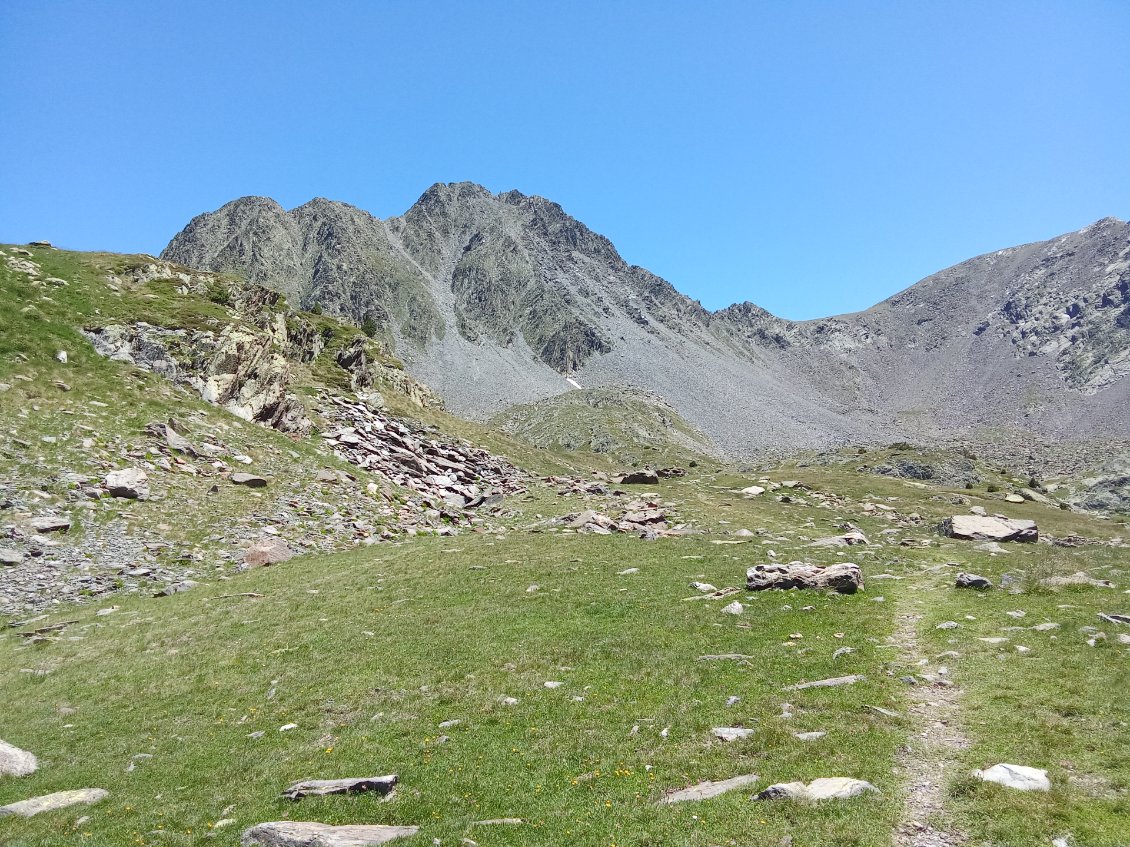 Sommet du Carlit en vue