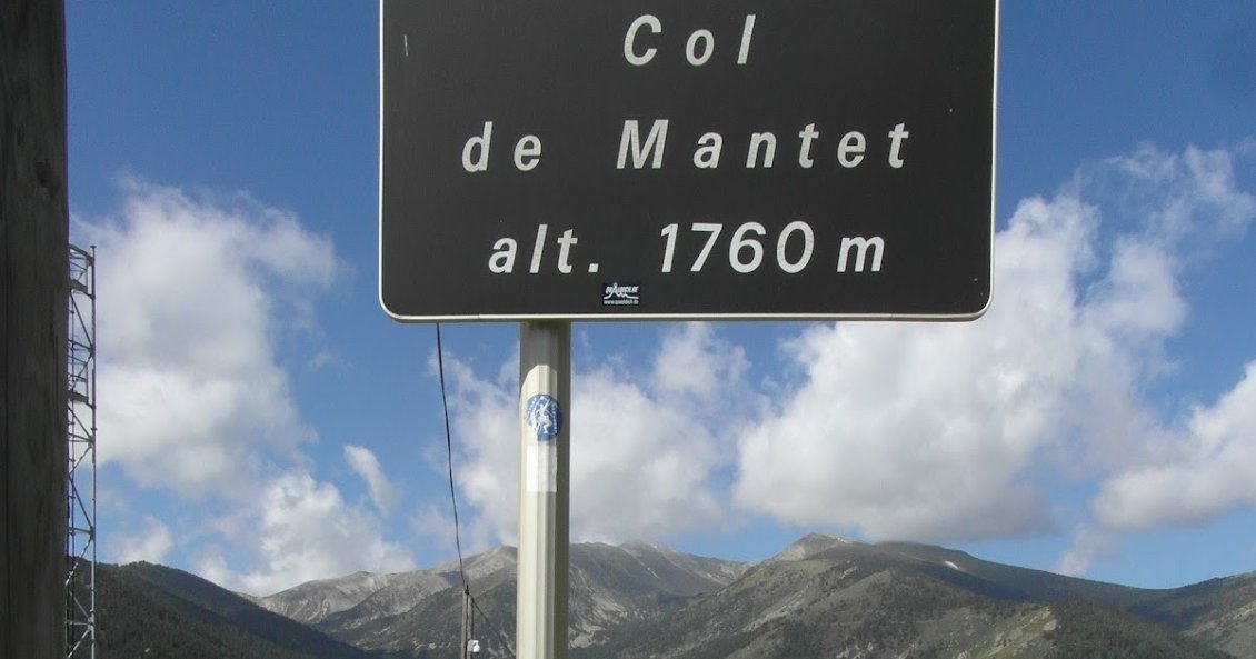 En haut du col 