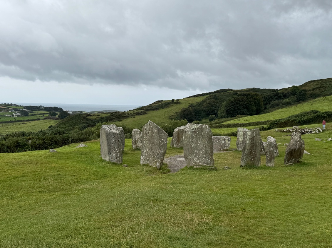 Dronberg Stone Circle, bien mis en valeur