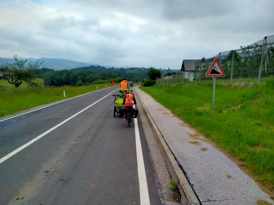 ... suivie d'une chouette descente !