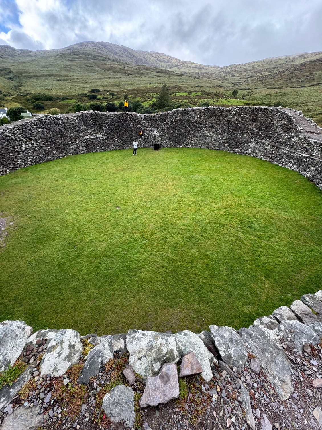 Staigue Fort, impressionnant par son aspect circulaire
