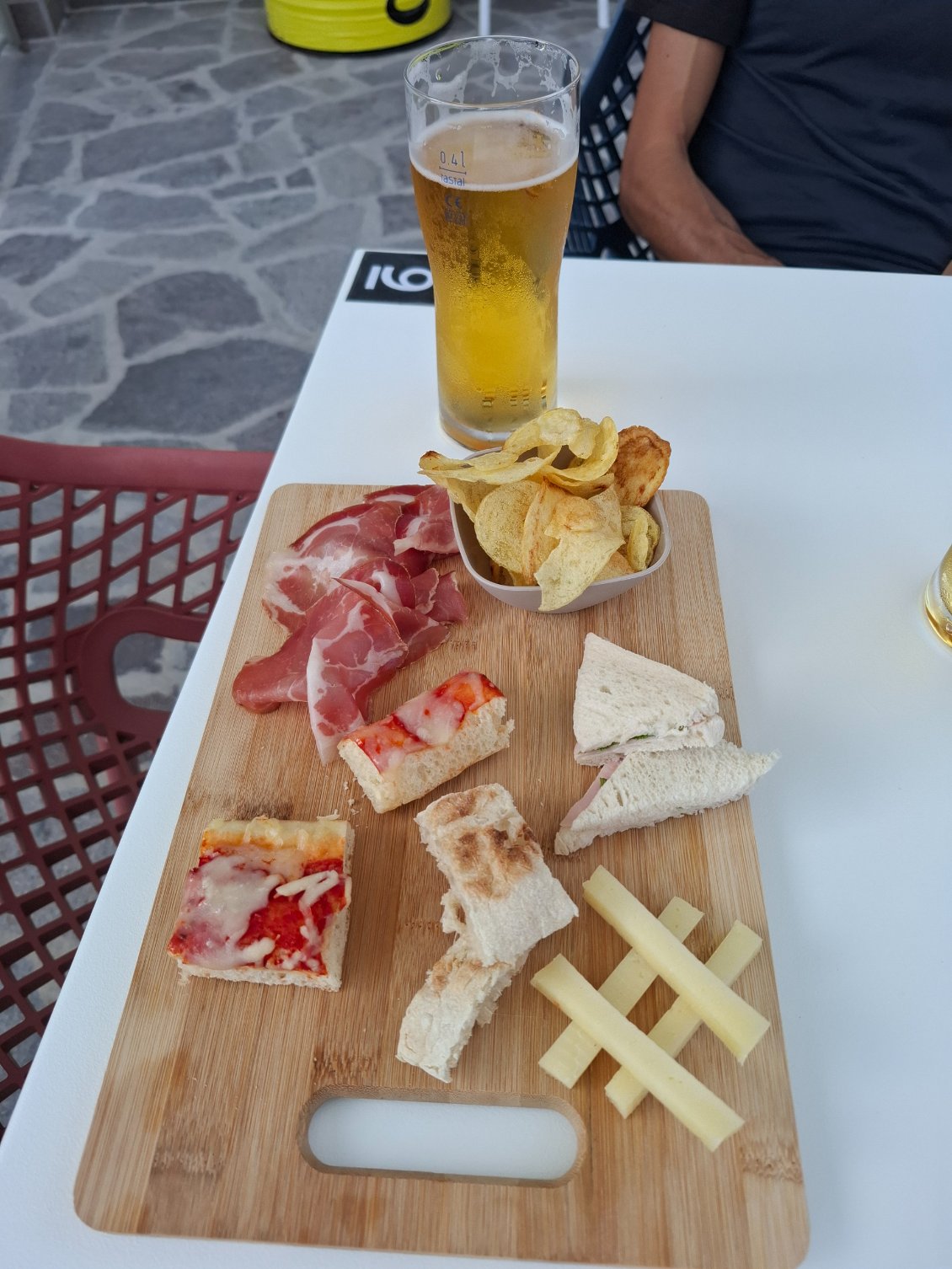 Super apéro au bar de Ranzanico