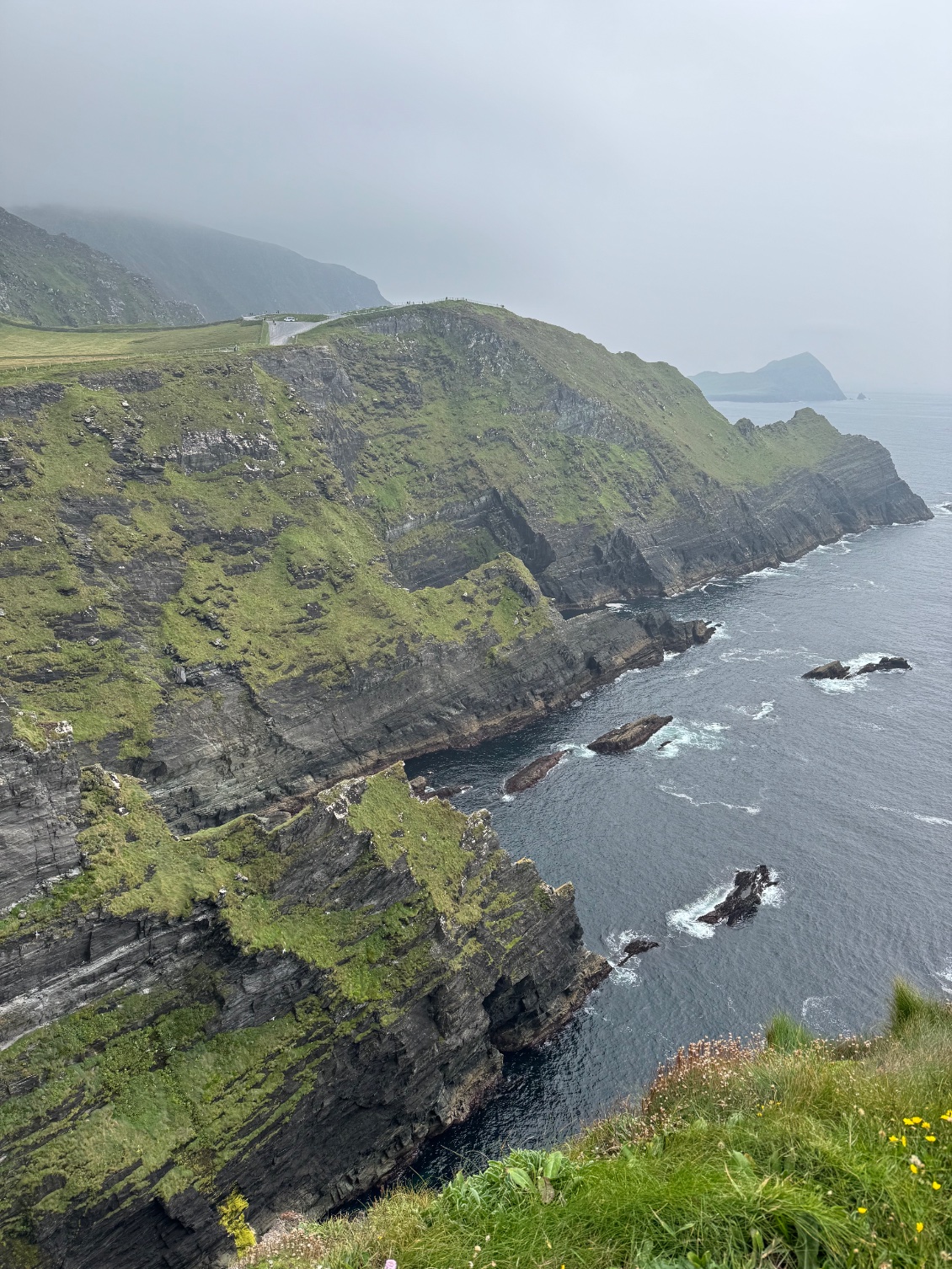Les falaises de Kerry