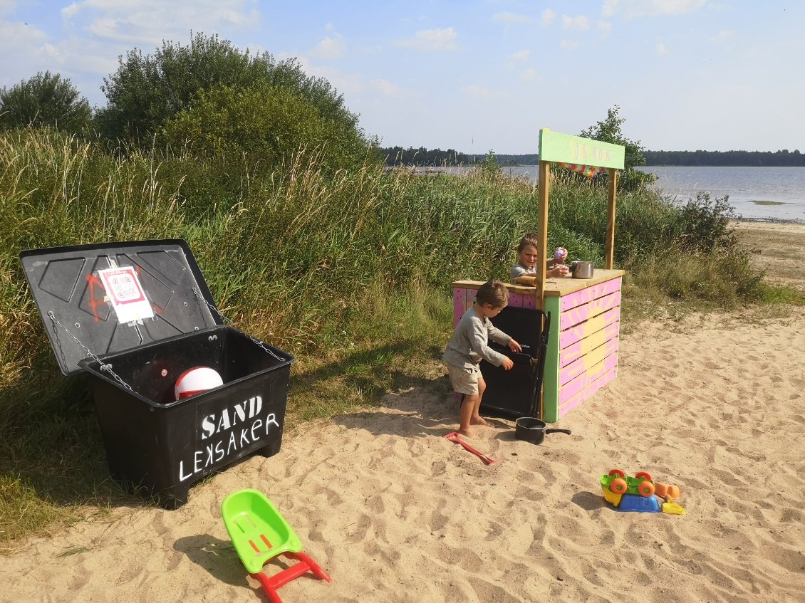 Une p'tite boule ? Les jeux restent à dispo. Trop cool 🤗