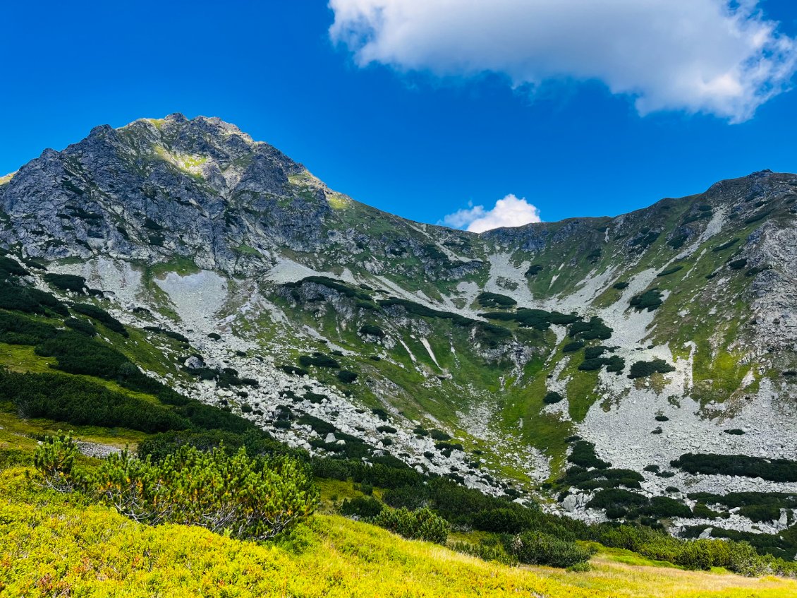 Vue sur les crêtes d’Ostrý Roháč.