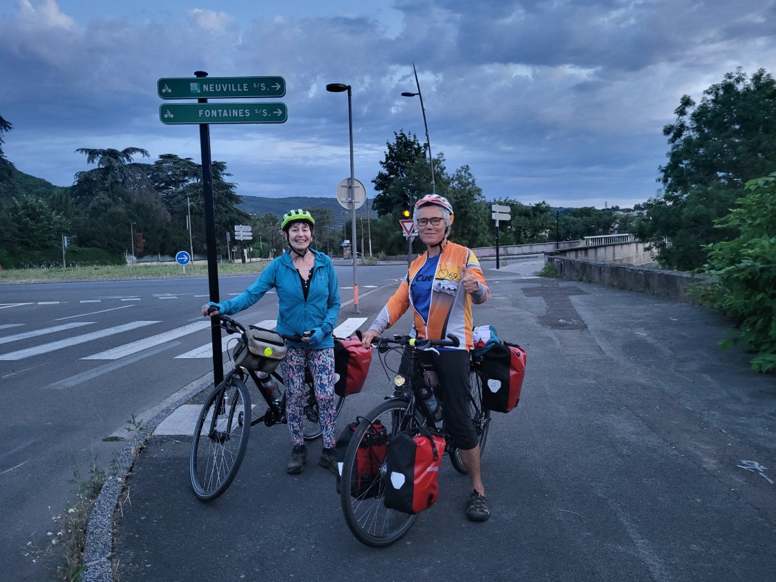 En route pour la gare de Lyon-Perrache