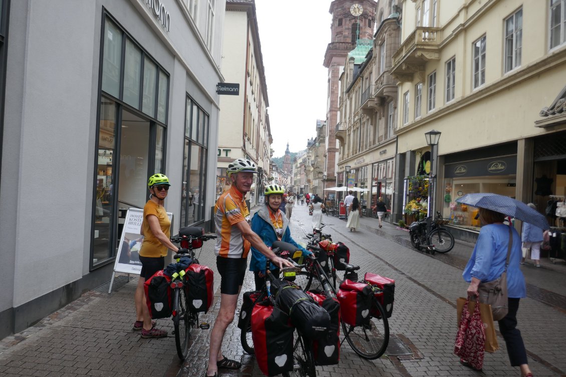 Heidelberg, rue piétonne 