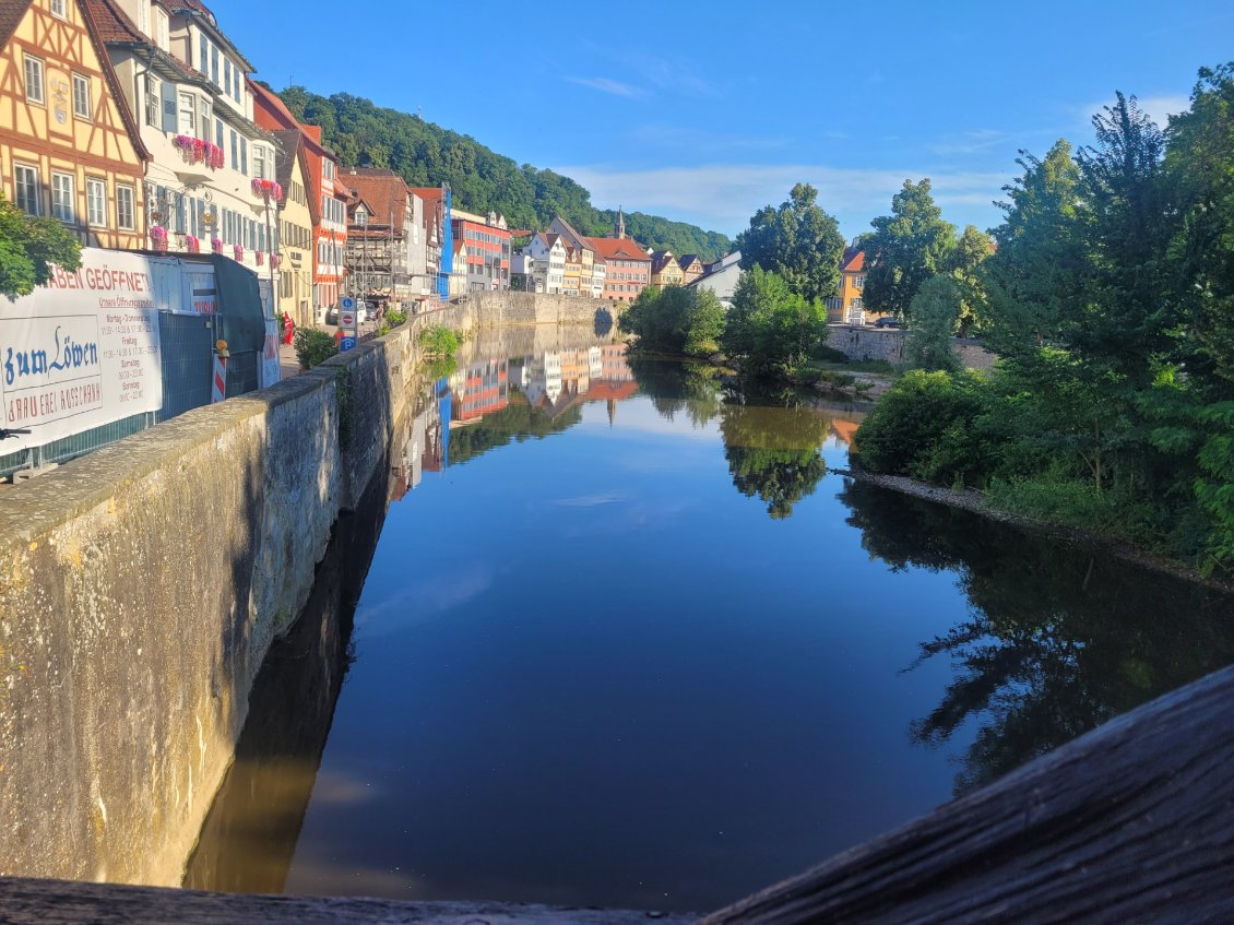 Un petit tour le long de la rivière Kocher.