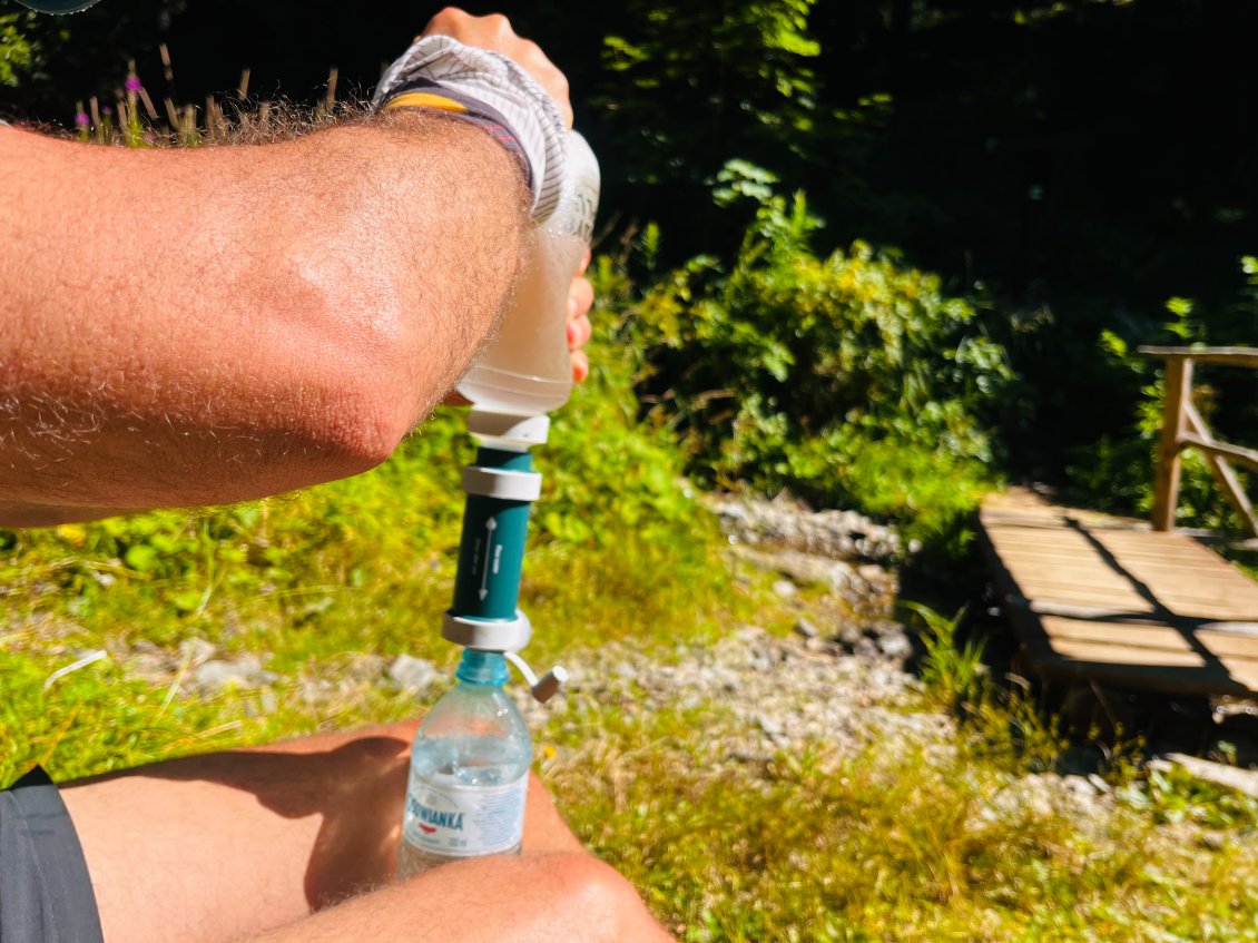 Nouveau filtre à eau, super efficace.