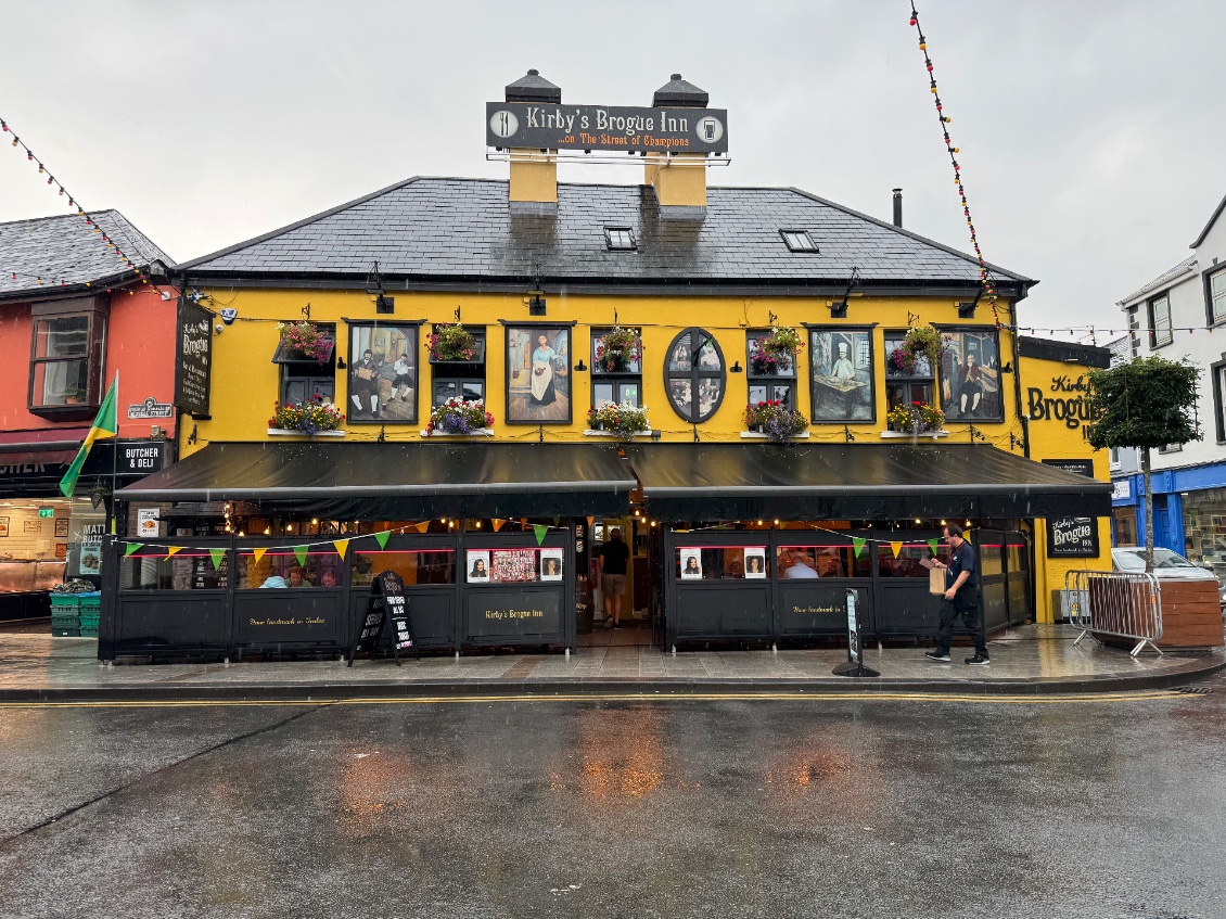 Voici la façade du Kirby’s Brogue