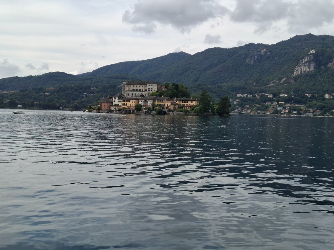 Ile San Giulio, vue depuis Orta San Giulio