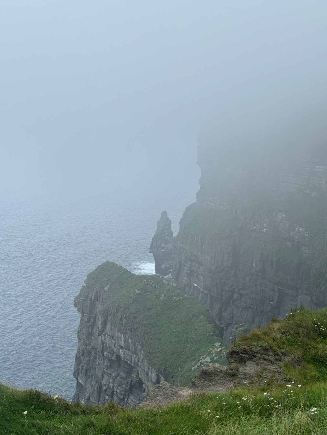Avec encore plus de brume et de bruine