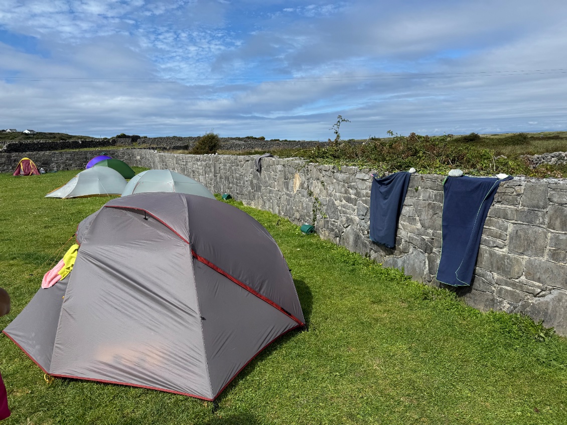 Notre camping du jour.