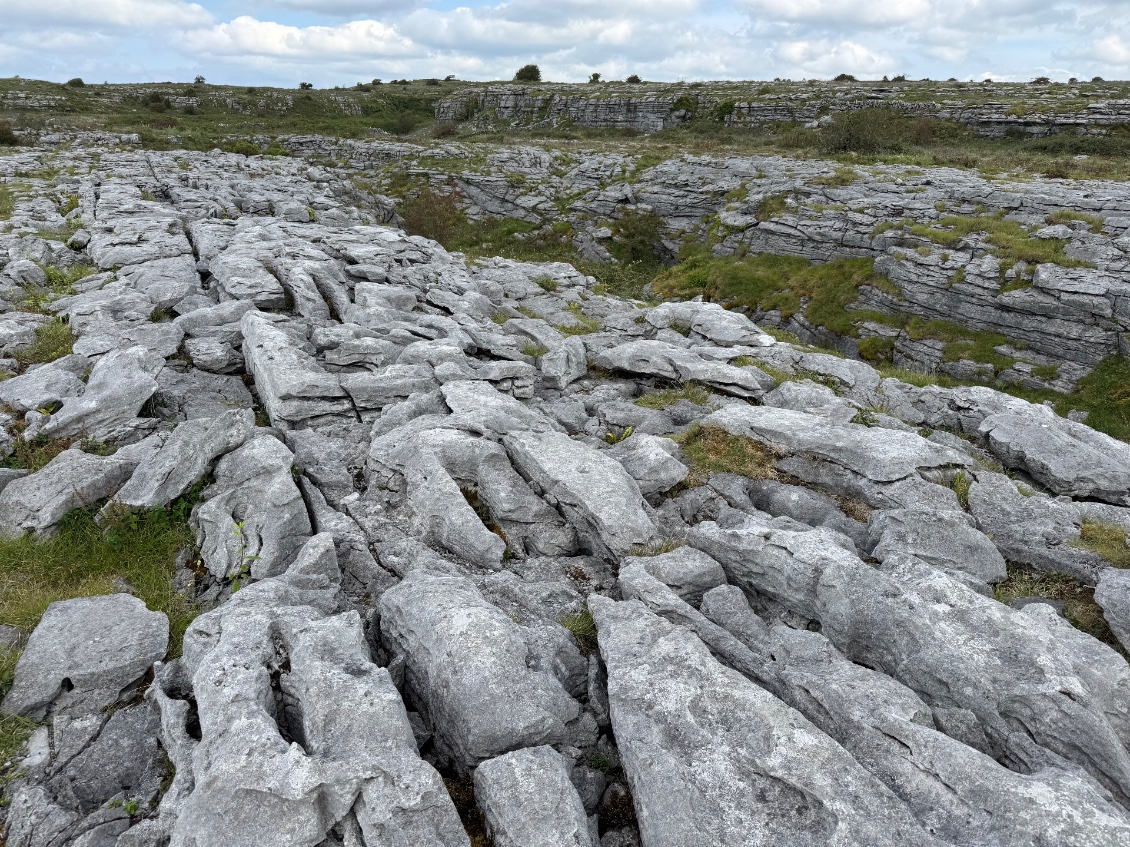 Voici la géologie du Burren