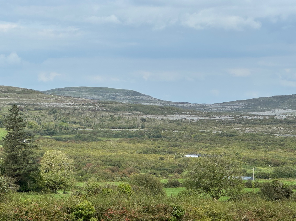 La différence de paysage est marquée