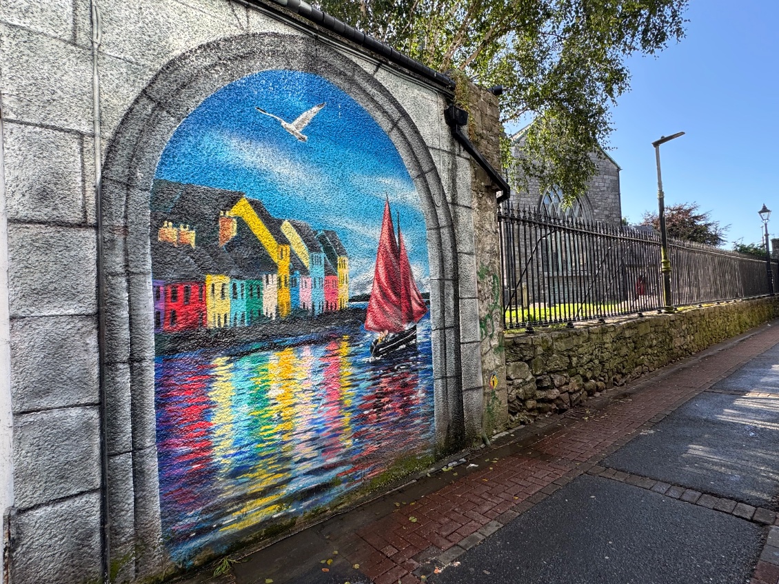 Il y a de belles fresques un peu partout dans Galway