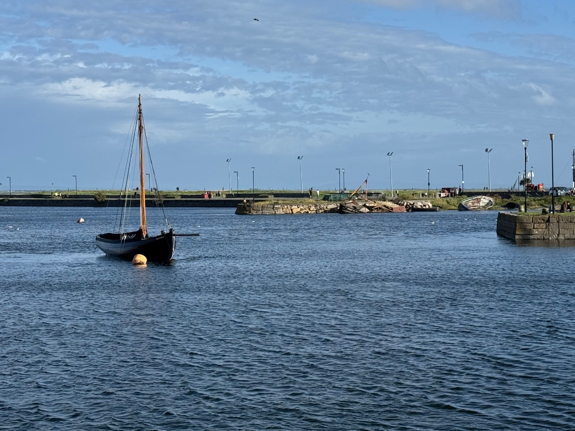 Galway Harbour et quelques vieux gréements.
