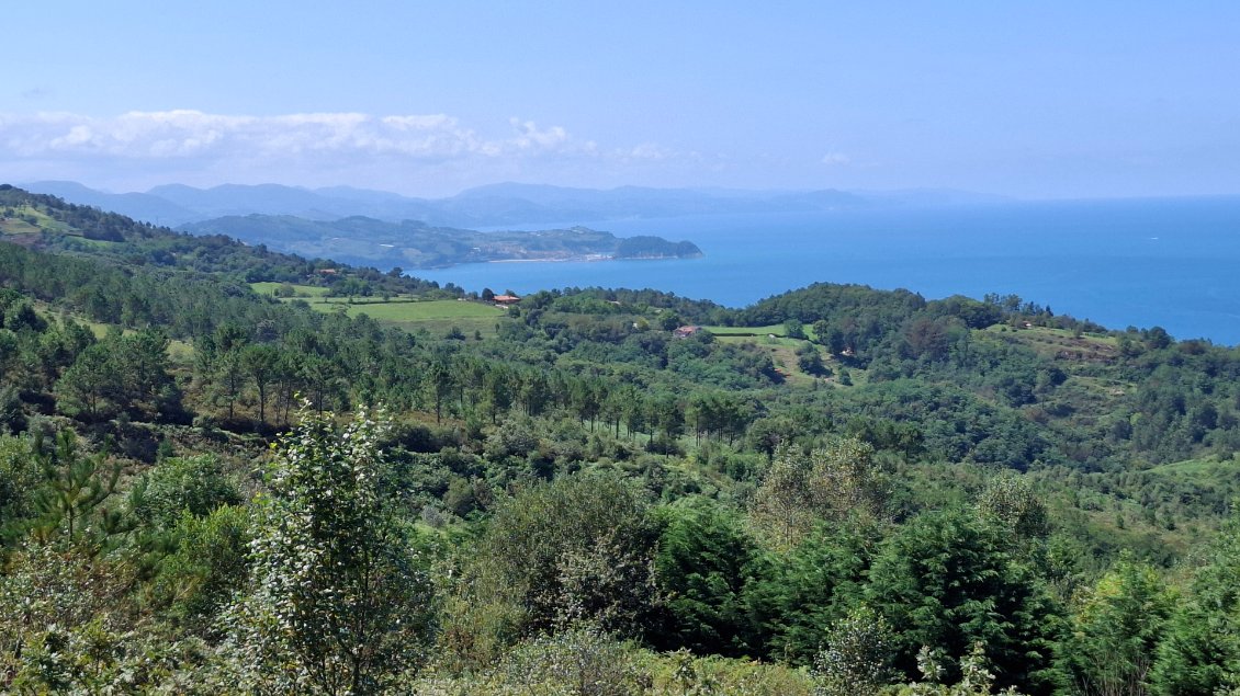 Vue sur Getaria du Mendizorrotz