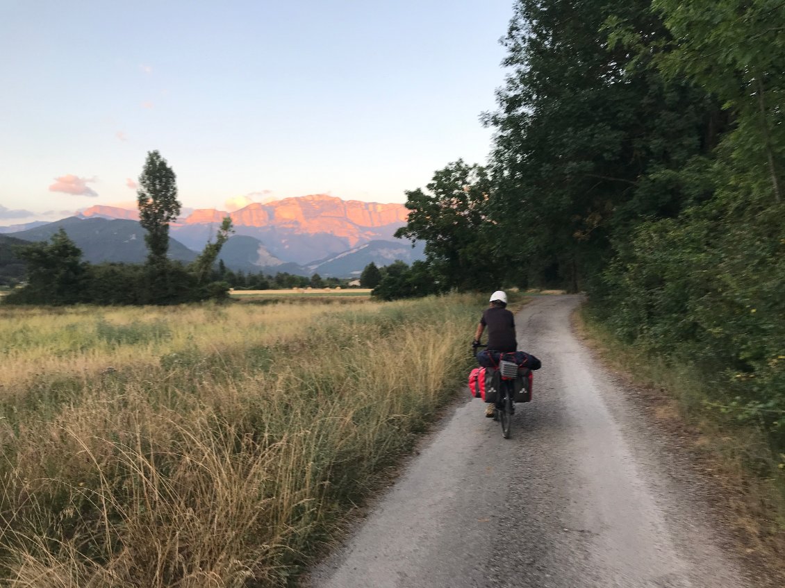 Sur la route de Die