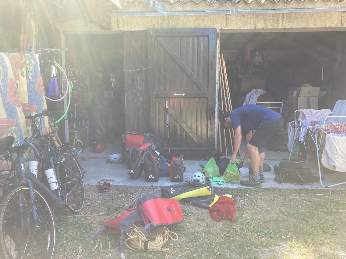 Rechargement en mode vélo, environ 30min