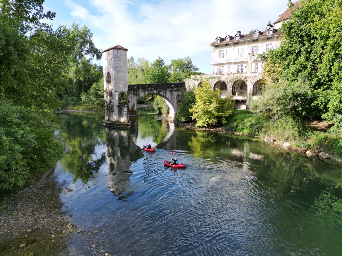 Magnifique départ depuis Sauveterre
