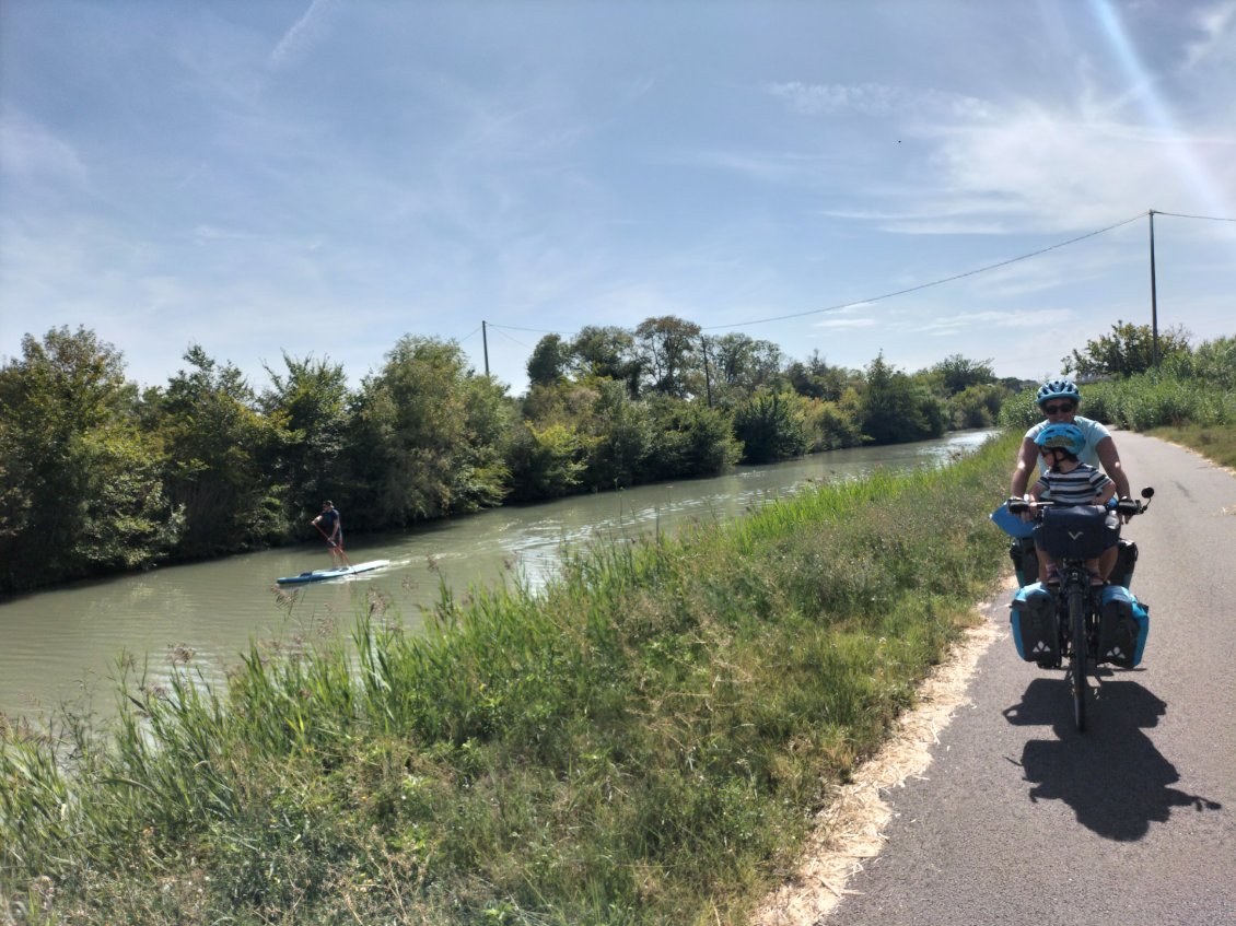 Nous retrouvons un canal, chacun son moyen de locomotion !
