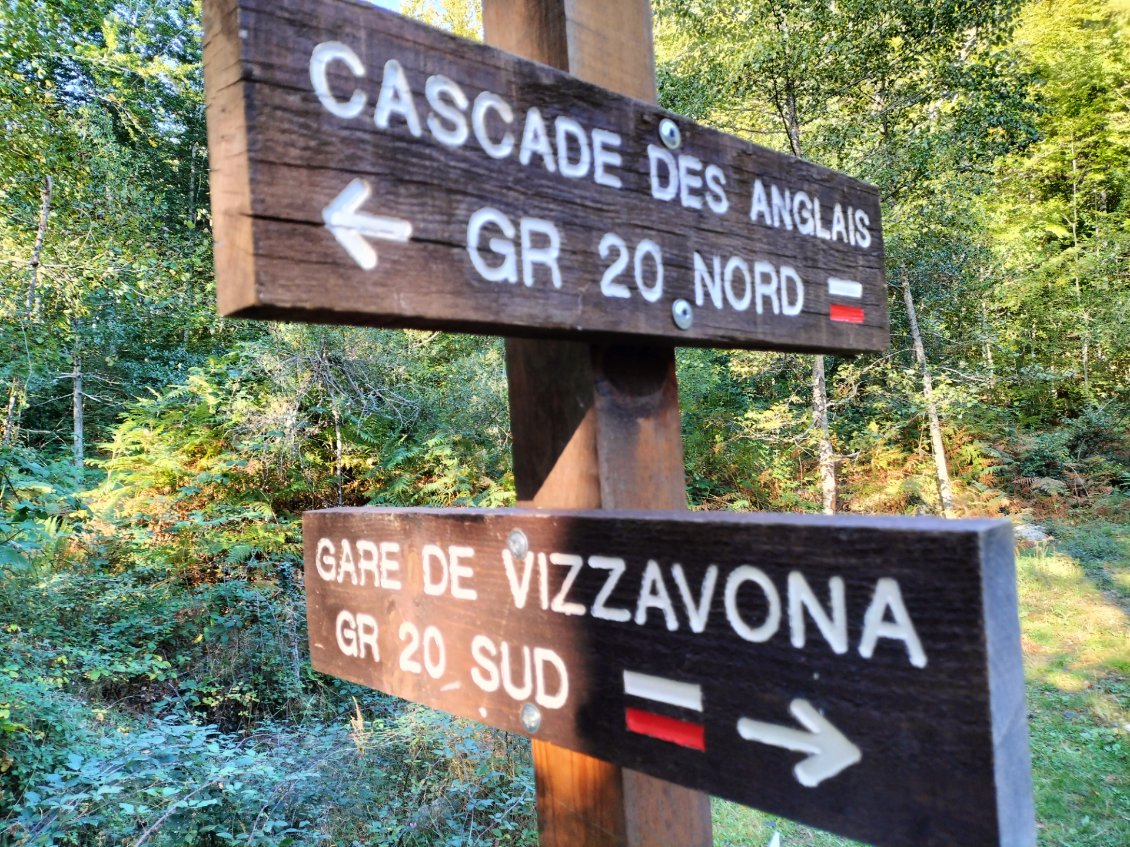 Nous prenons le train pour aller fouler le mythique GR20 sur une journée