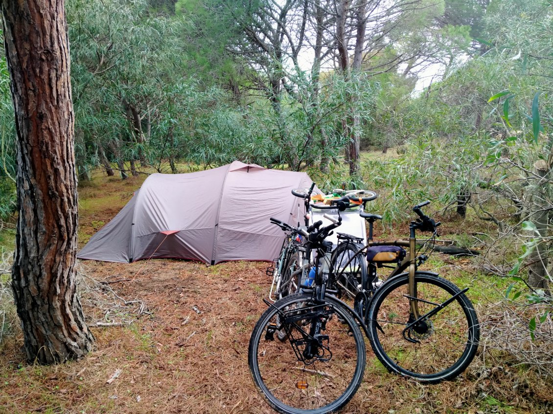 Premier bivouac en Sardaigne
