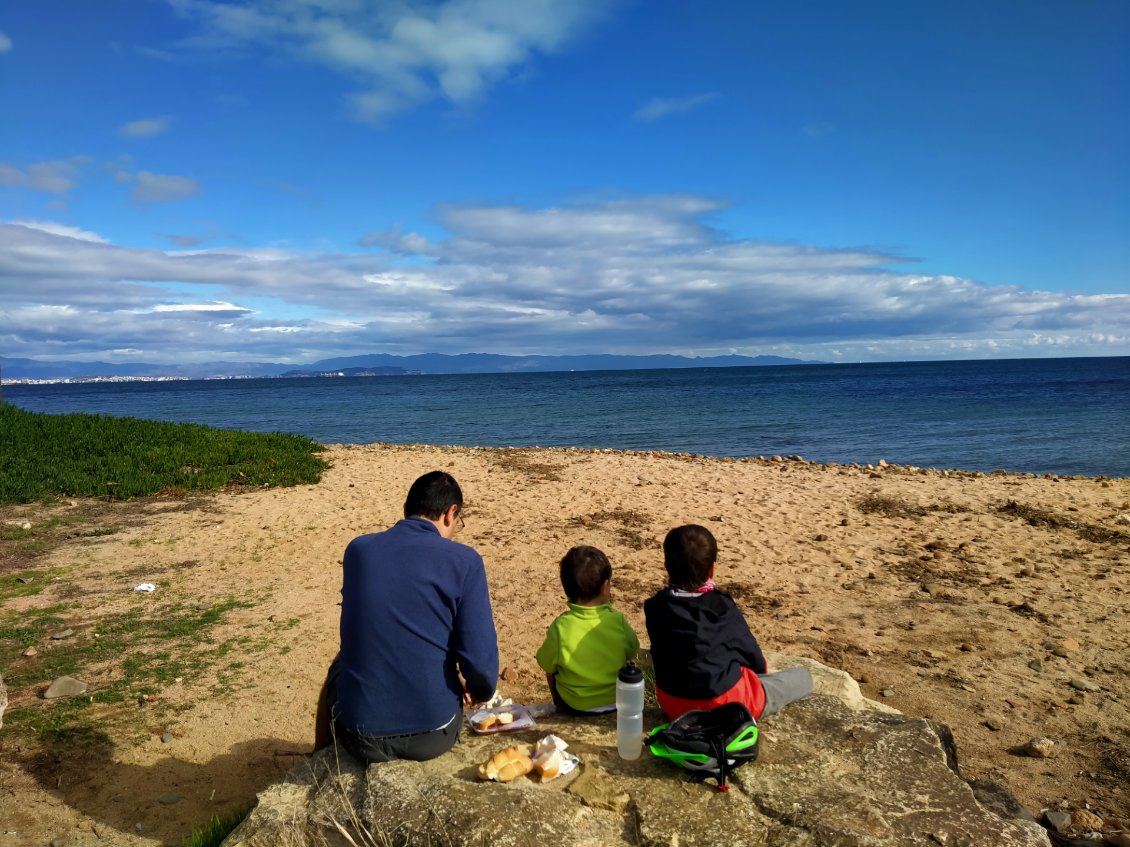 Pique-nique à la plage