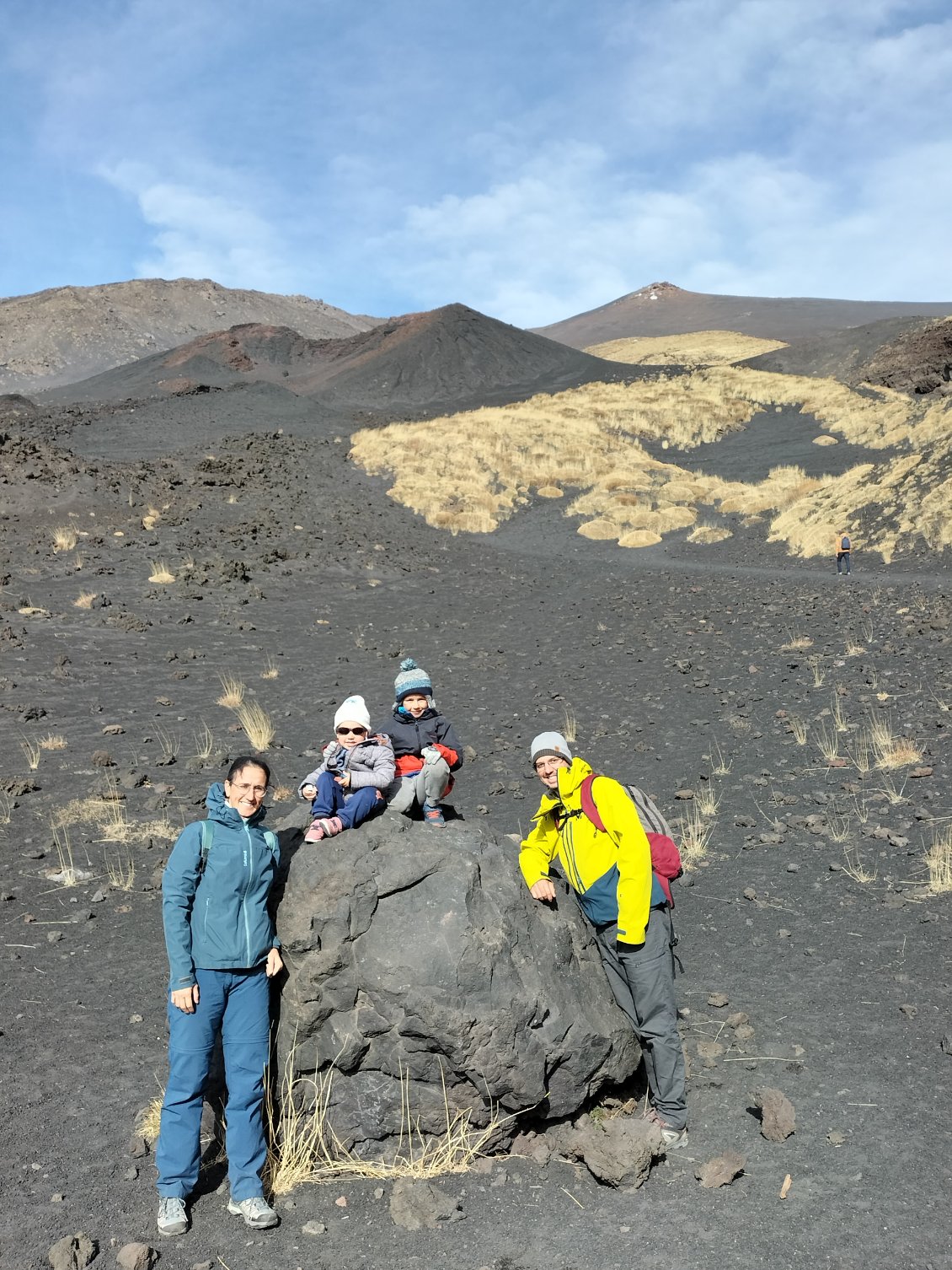 Petite virée sur le volcan Etna chaudement équipé