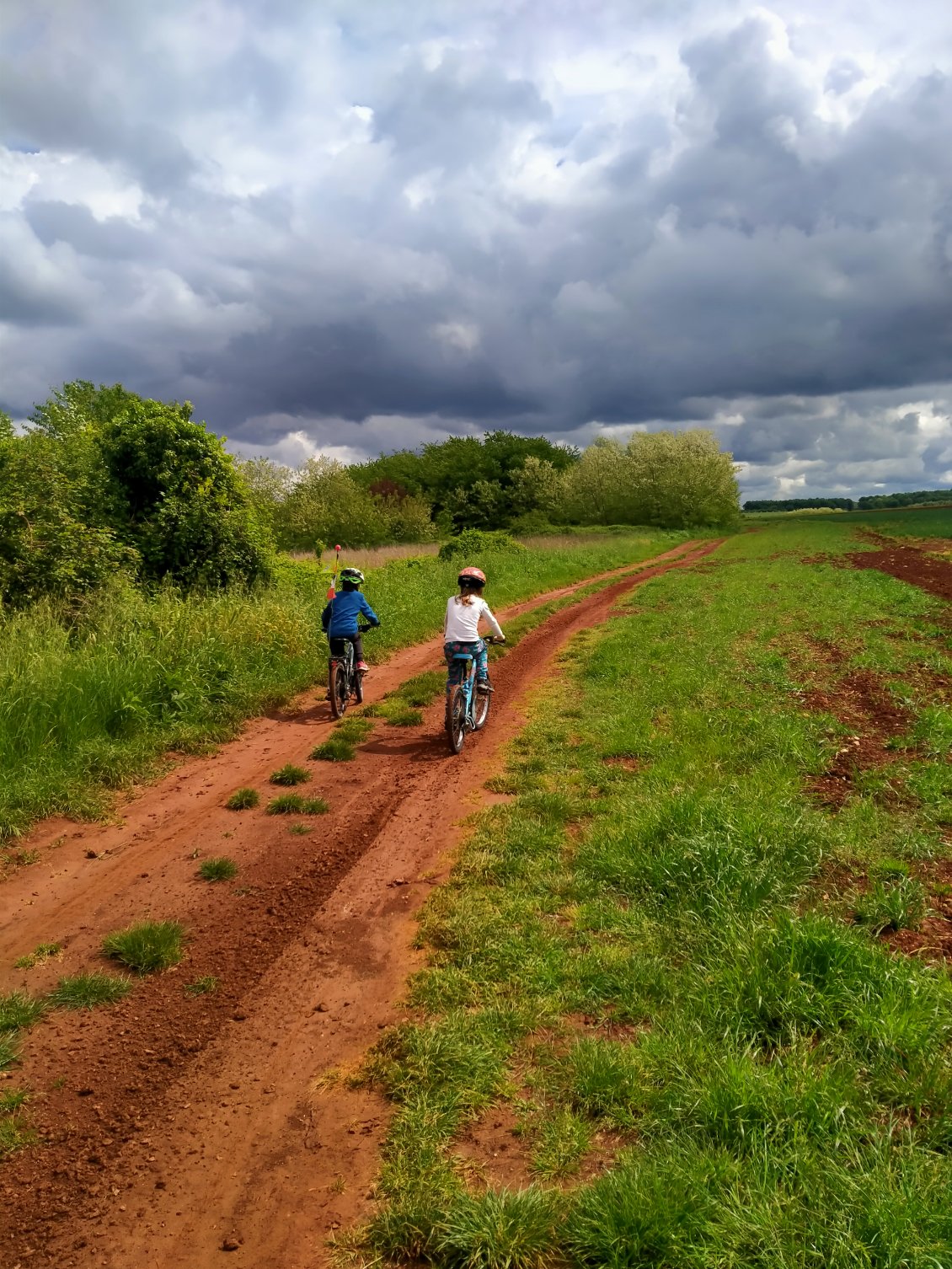 Reprise du vélo pour Quentin qui ne tenait plus en place !