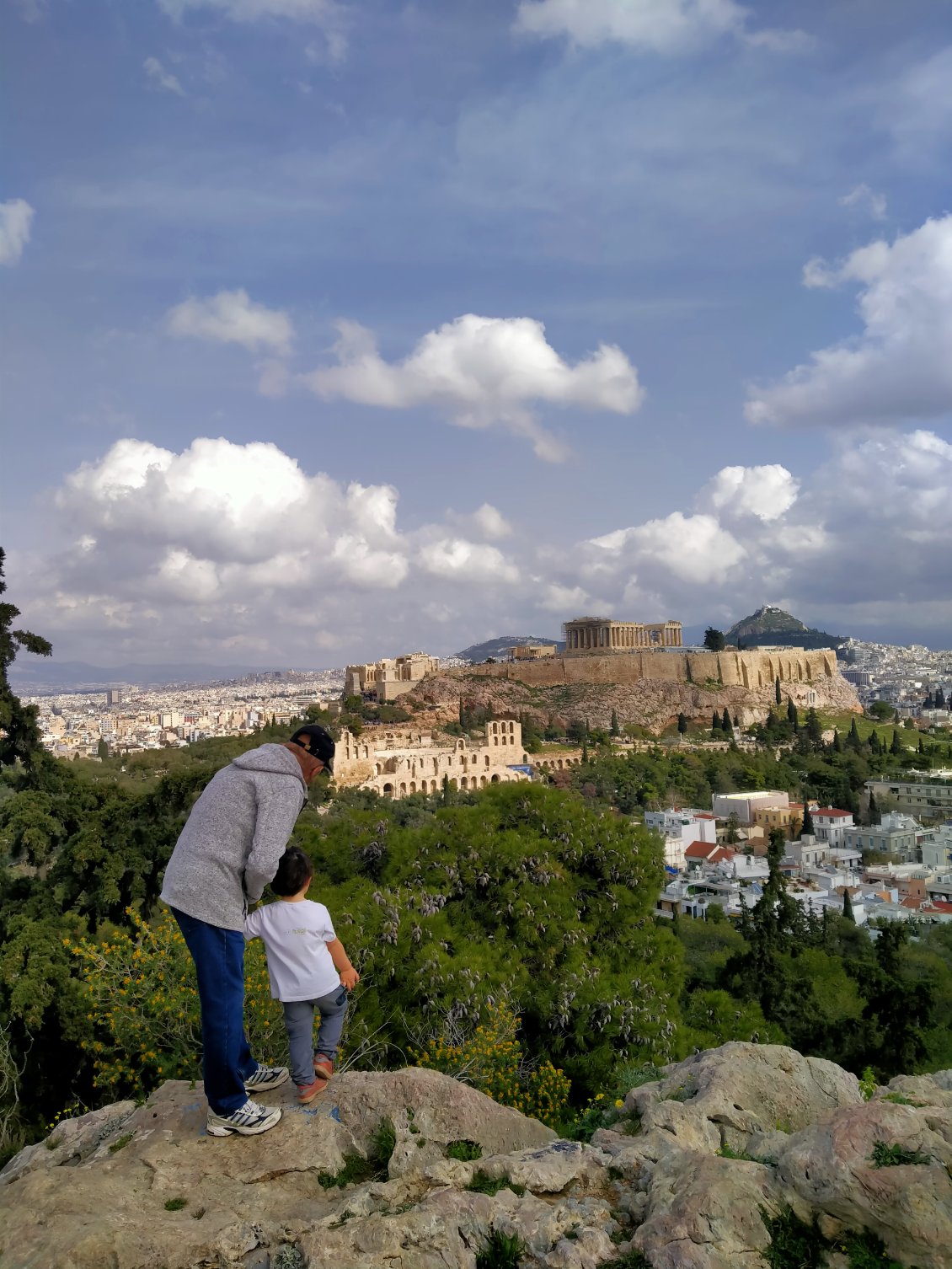 Retrouvailles familiales pour visiter cette superbe capitale durant 15 jours et prendre le temps de vivre à la grec