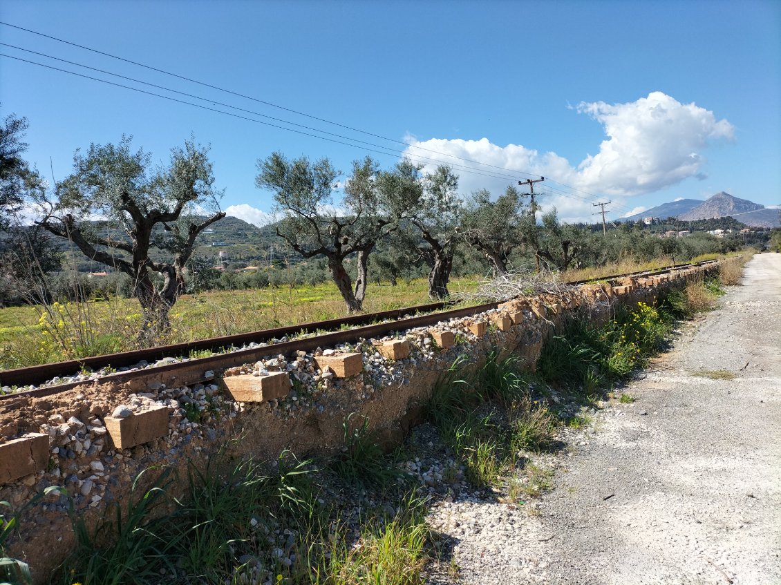Il n'y a pas beaucoup de trains qui circulent en Grèce et nous comprenons mieux pourquoi !