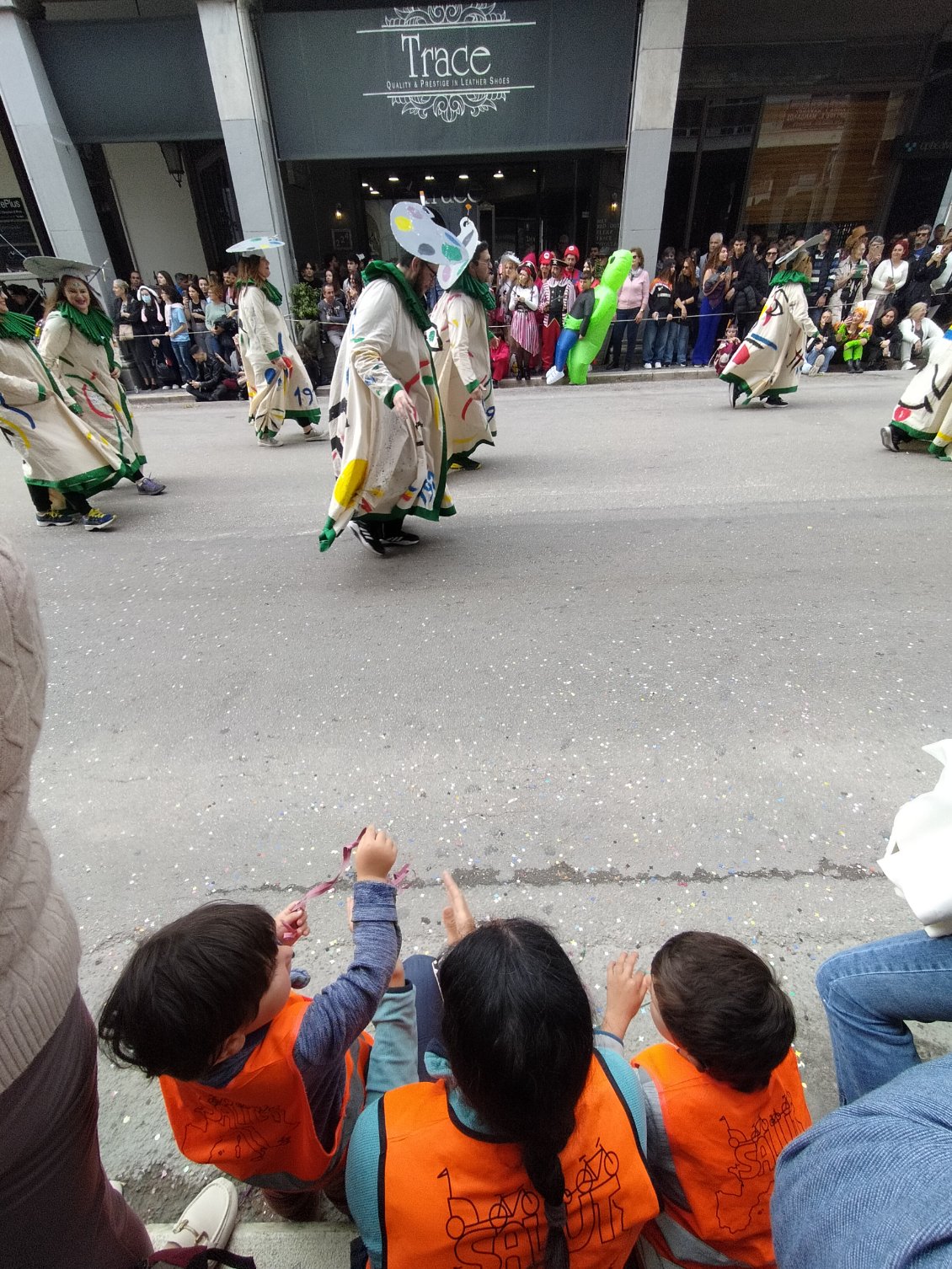 ça y'est, c'est carnaval à Patras !