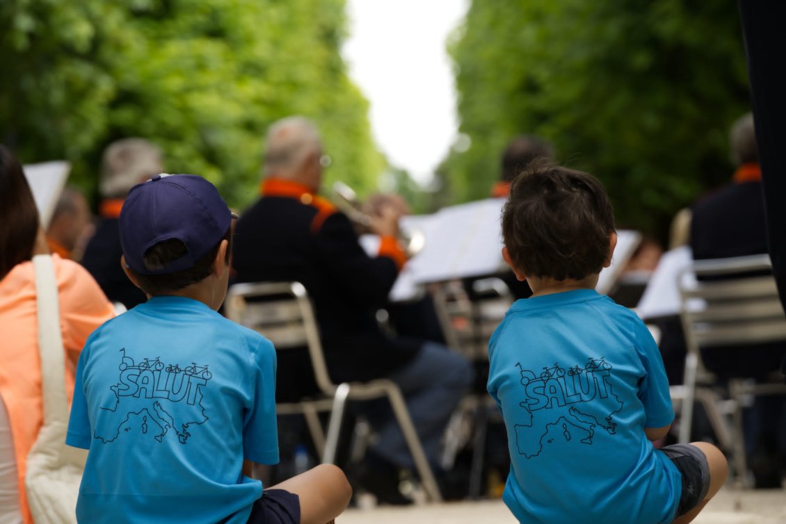 Concert de la garde républicaine en plein parc