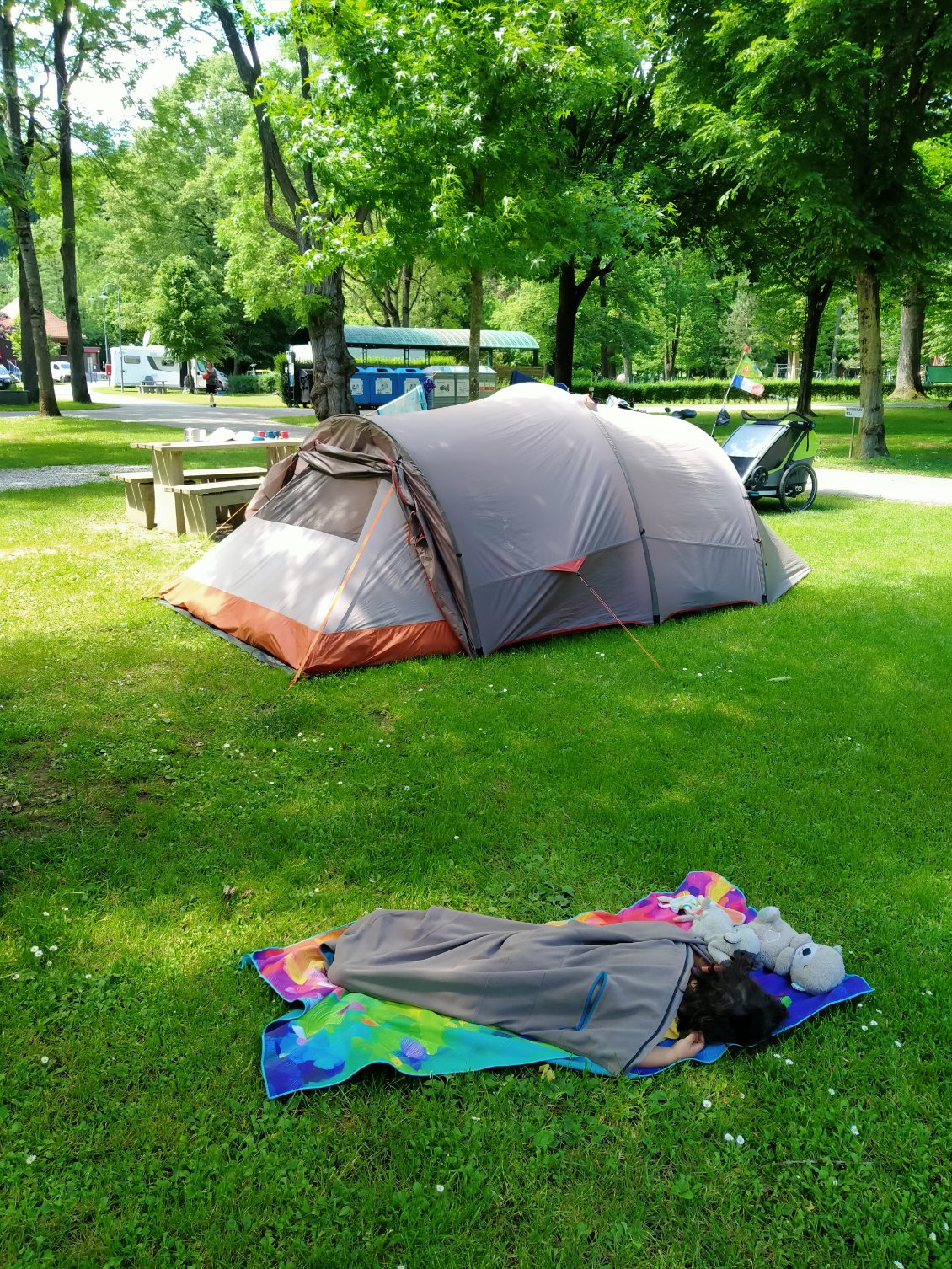 La sieste est possible à n'importe quel endroit !