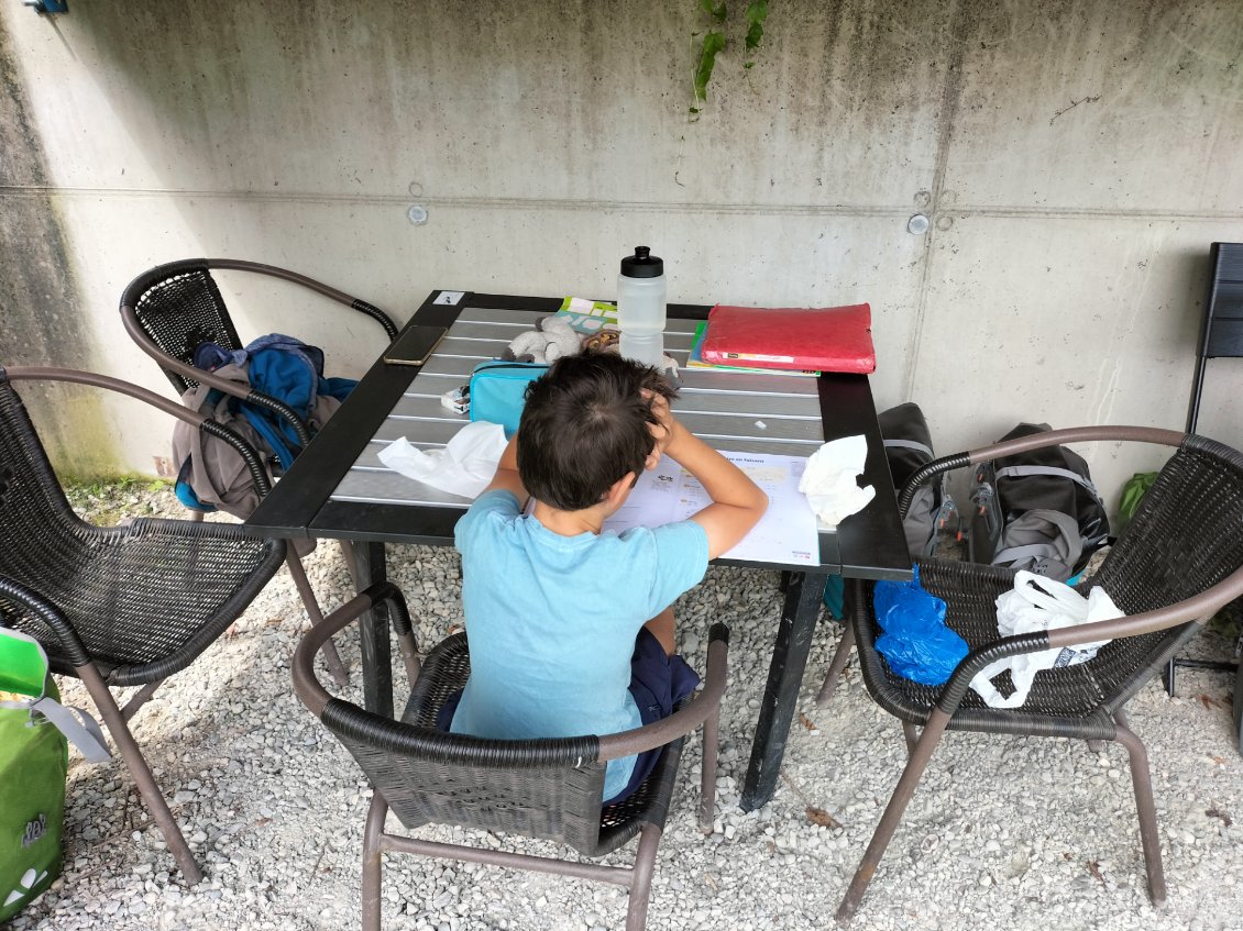Dur dur de faire l'école avec les parents parfois