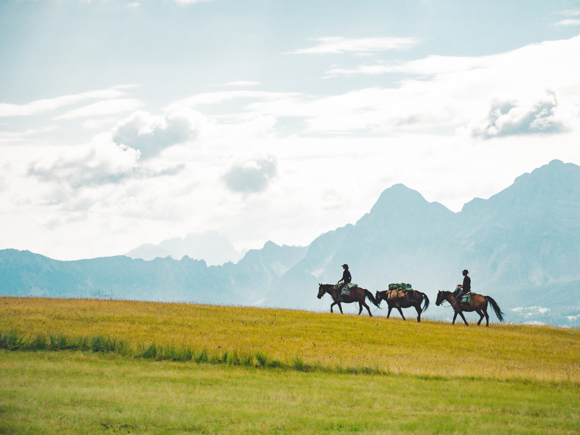 À cheval.
De la Pologne au mont Blanc