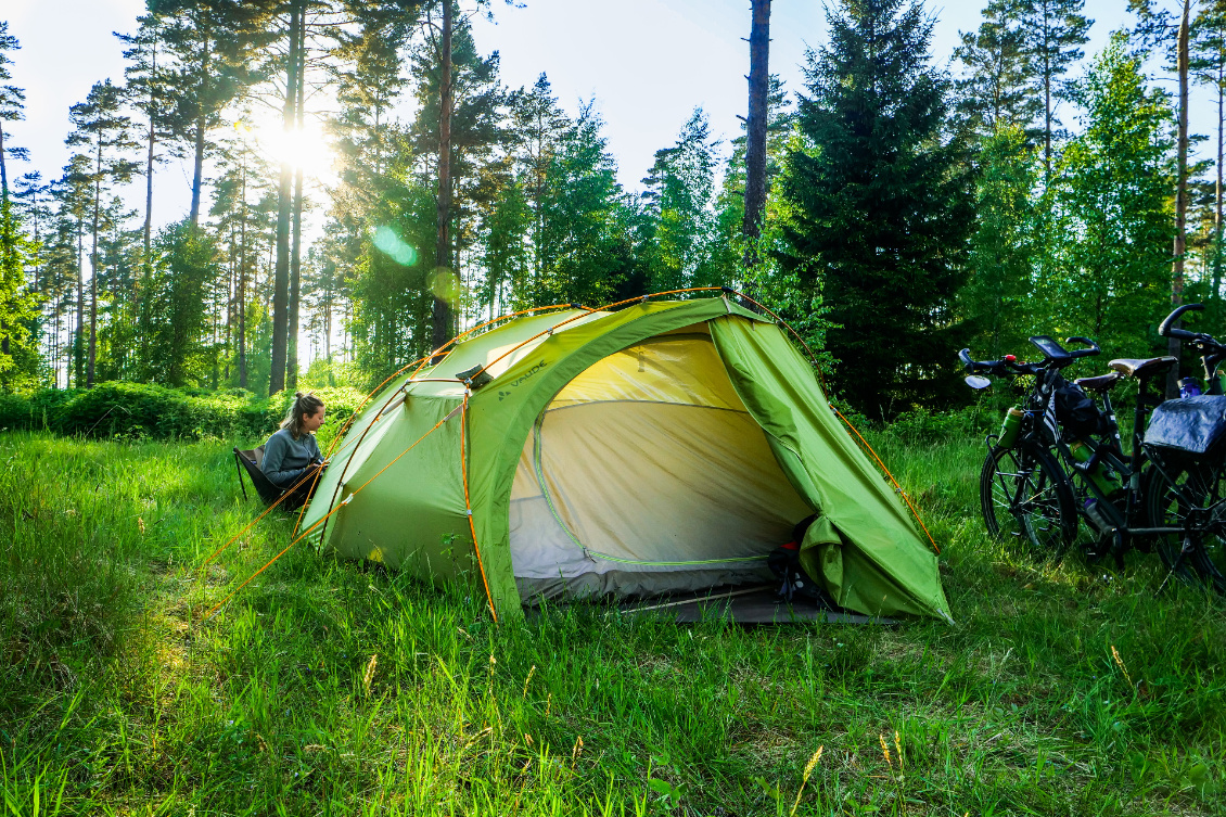 À vélo.
Un grand tour de l'Europe