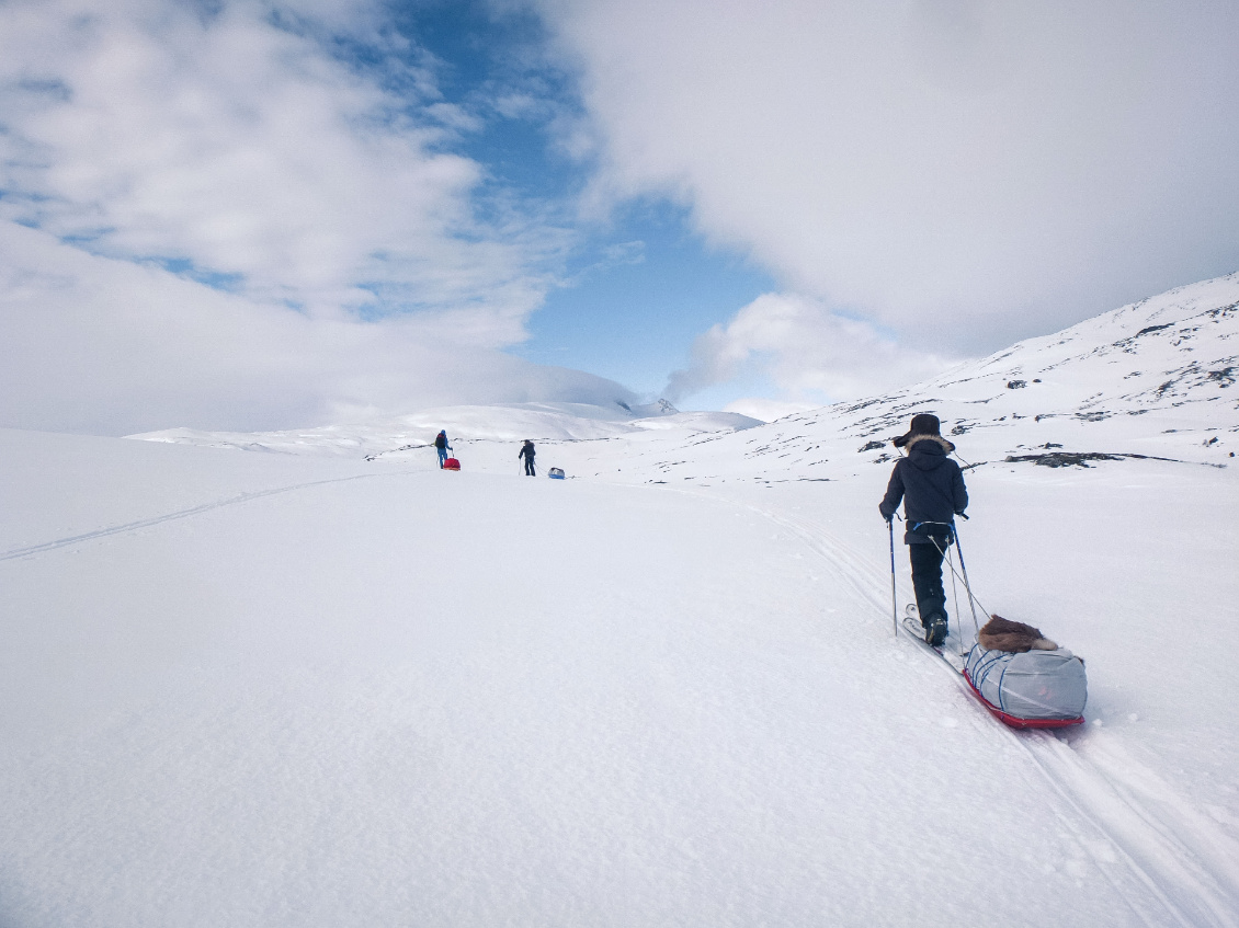 Ski + Train.
En famille en Laponie