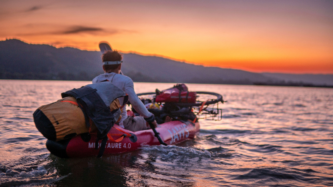 Packraft + Vélo.
Le Danube aller-retour