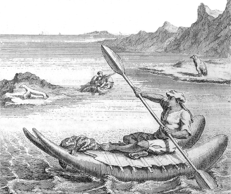 Dessin de balsa à boudins profilés du XVIIIe siècle, A.F. Frézier, 1716