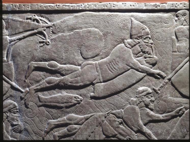 Bas-relief de Nimroud. British Museum