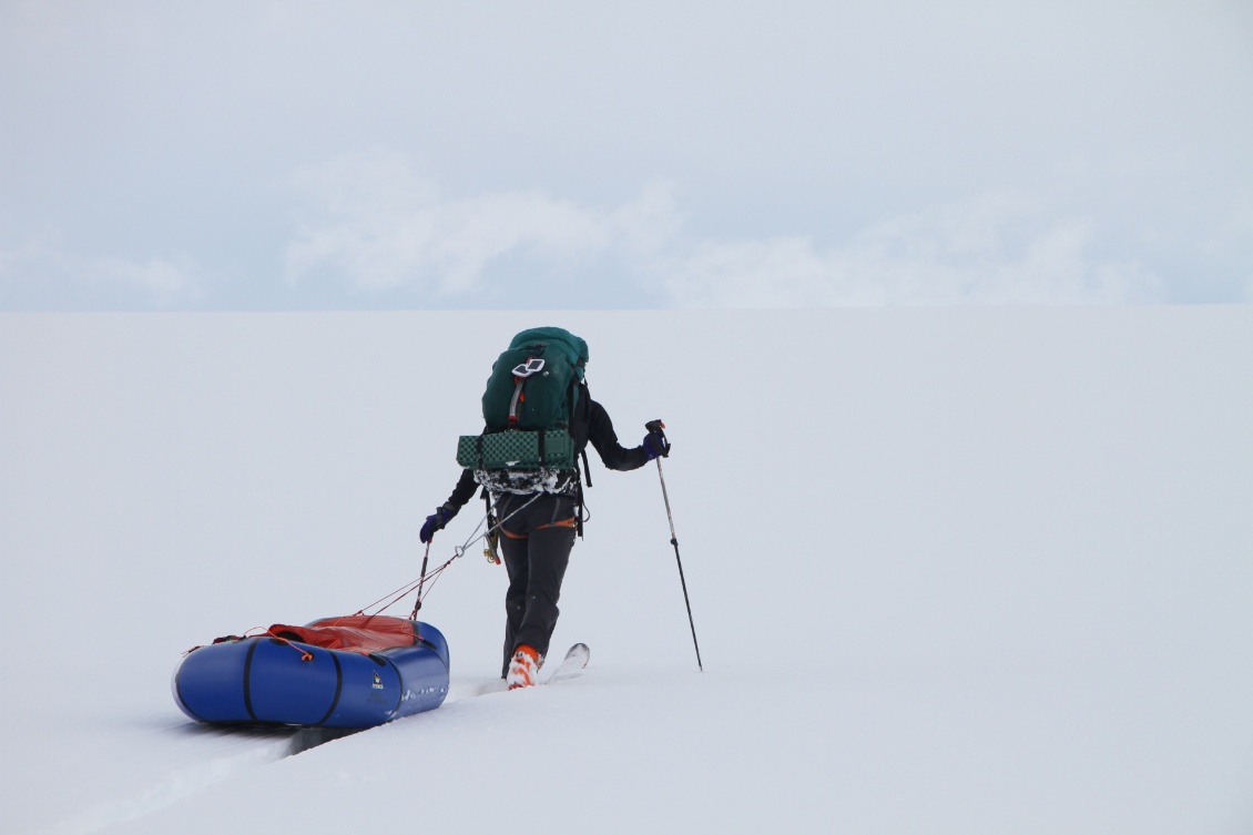 Traversée des glaciers du mont Logan (Canada- Alaska) en 2012 (Photos Joshua Foreman).