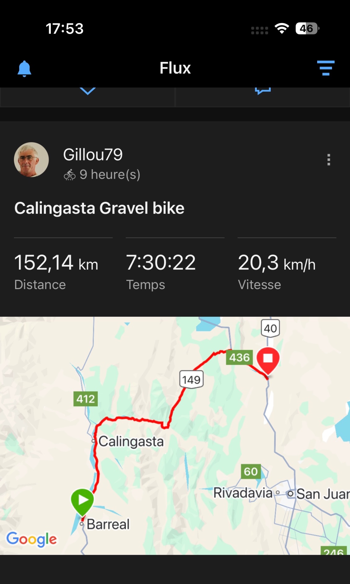 Une belle balade aujourd’hui