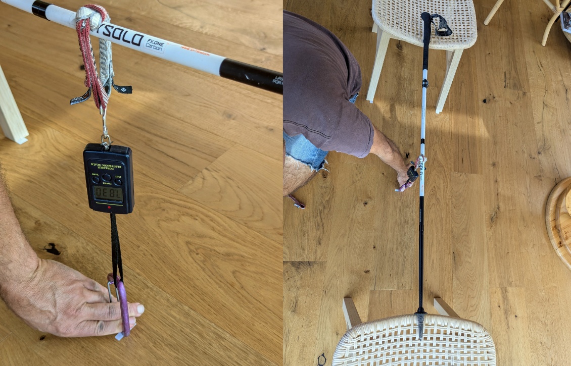 Rigidité d'un bâton