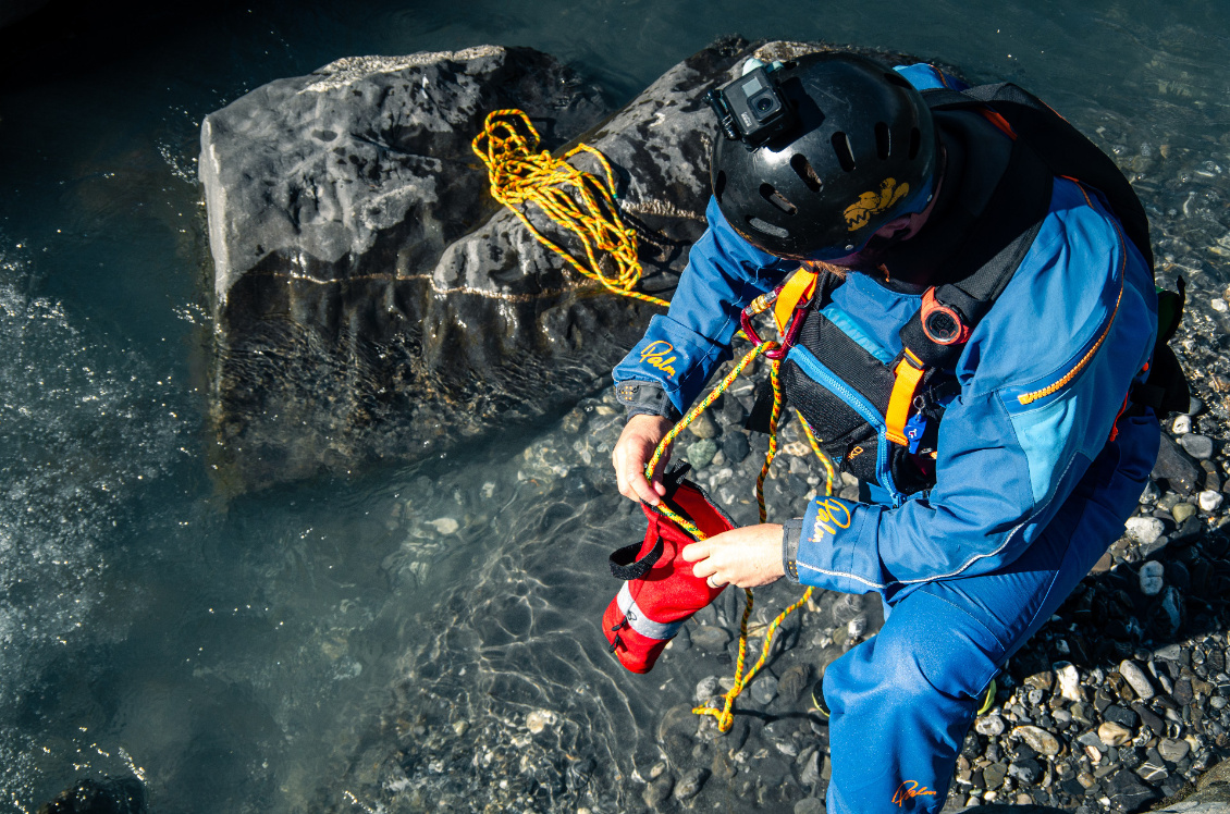Corde de sécu. Toutes ne se valent pas. Ici, le modèle WWTC, une référence en la matière : facile à plier, haute résistance, durabilité. Photo : Anthony Komarnicki