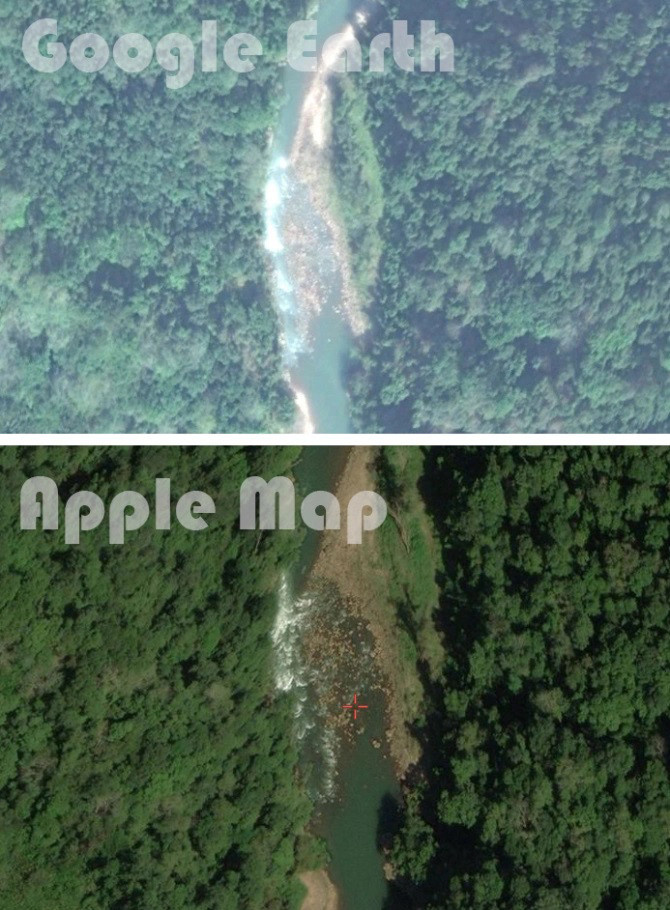 Théorie : deux images satellite.