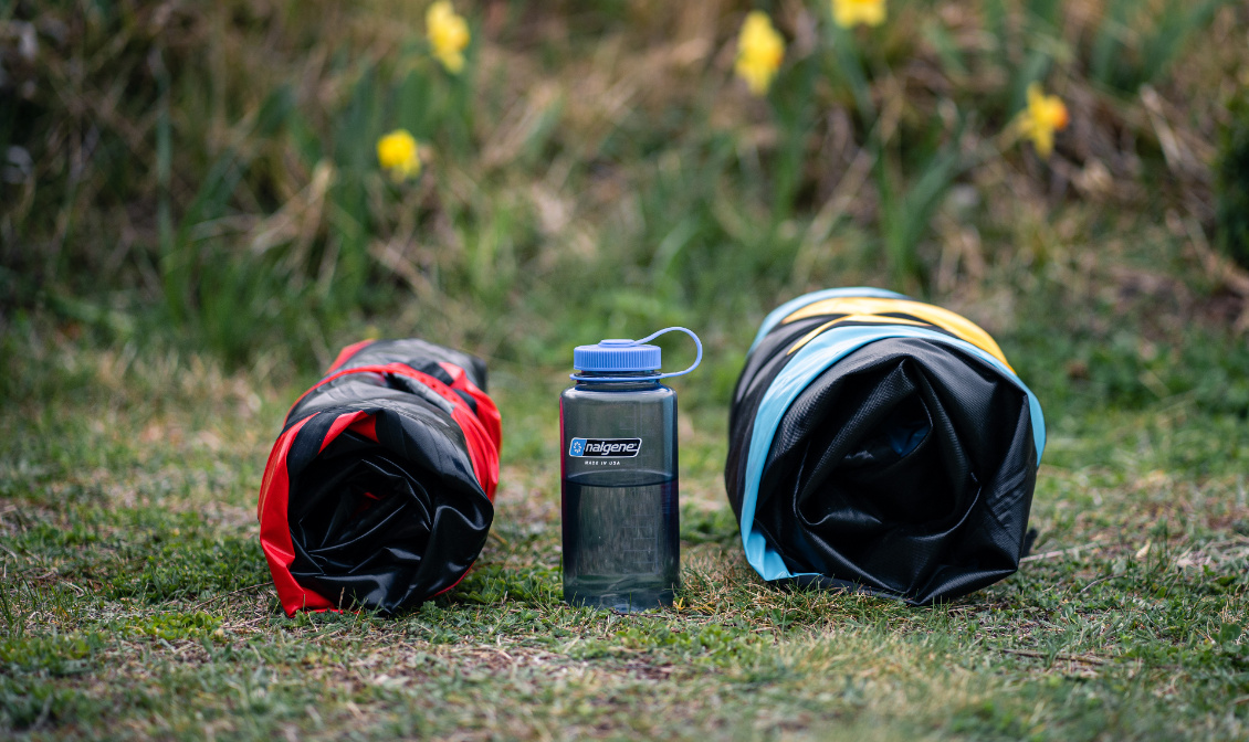 Les rafts en packs. Photo : Anthony Komarnicki