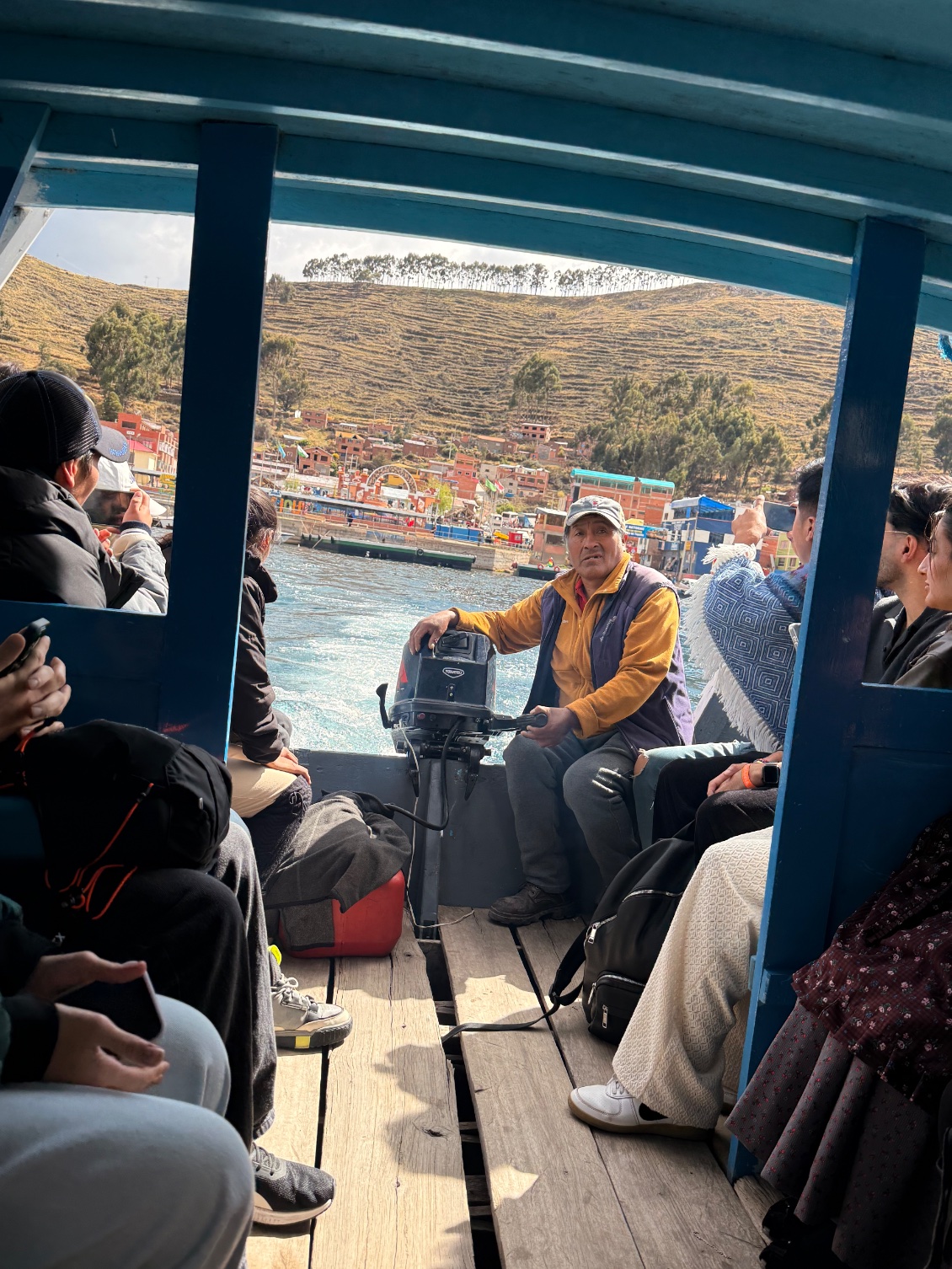 Passage obligatoire pour reprendre le bus pour Copacabana
